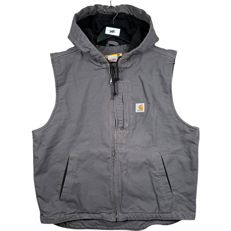 Vintage Carhartt Hooded Workwear Vest