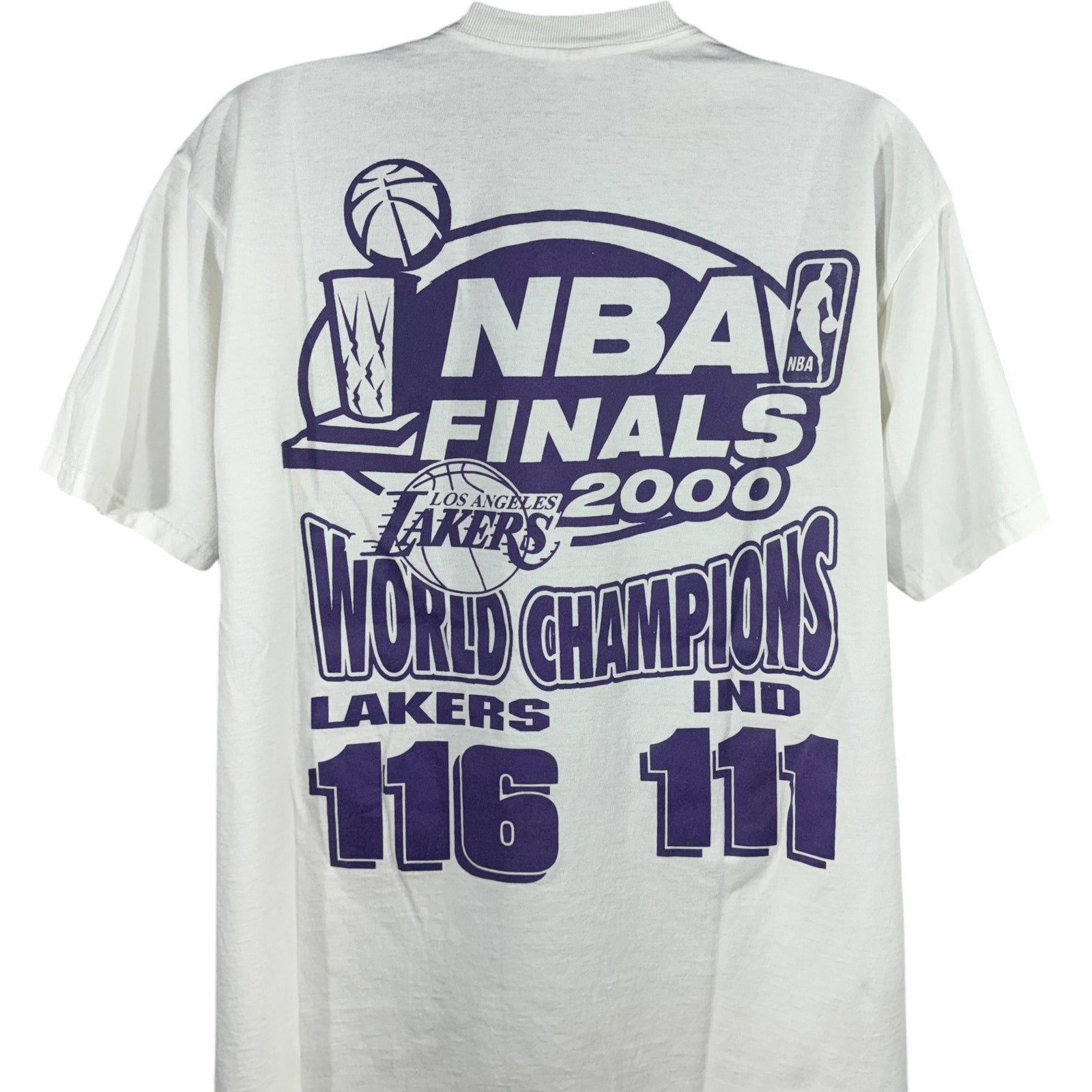 Vintage NBA LA Lakers Wold Champions Tee 2000