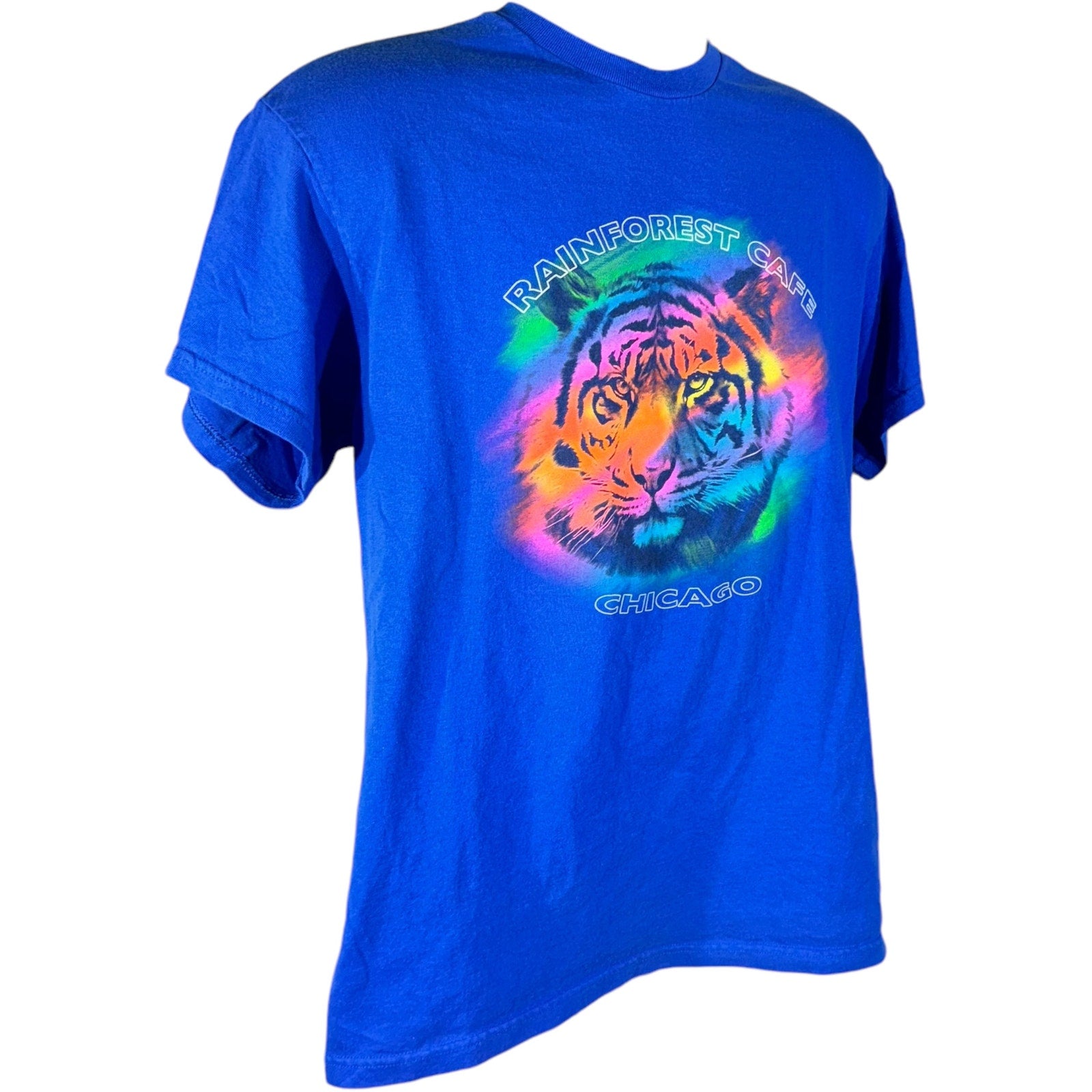 Vintage Rainforest Cafe Chicago Tiger Souvenir Tee