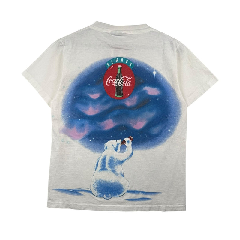 Vintage Coke Coca-Cola Polar Bears Graphic T-Shirt