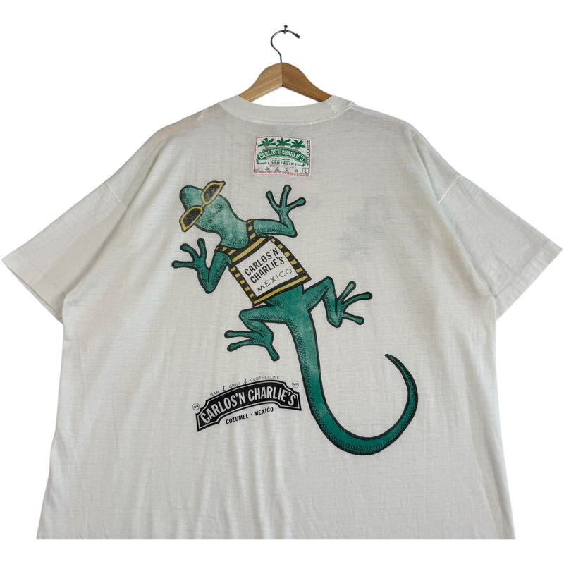 Vintage Carlos'N Charlie's Cozumel Mexico Geico Souvenir Tee