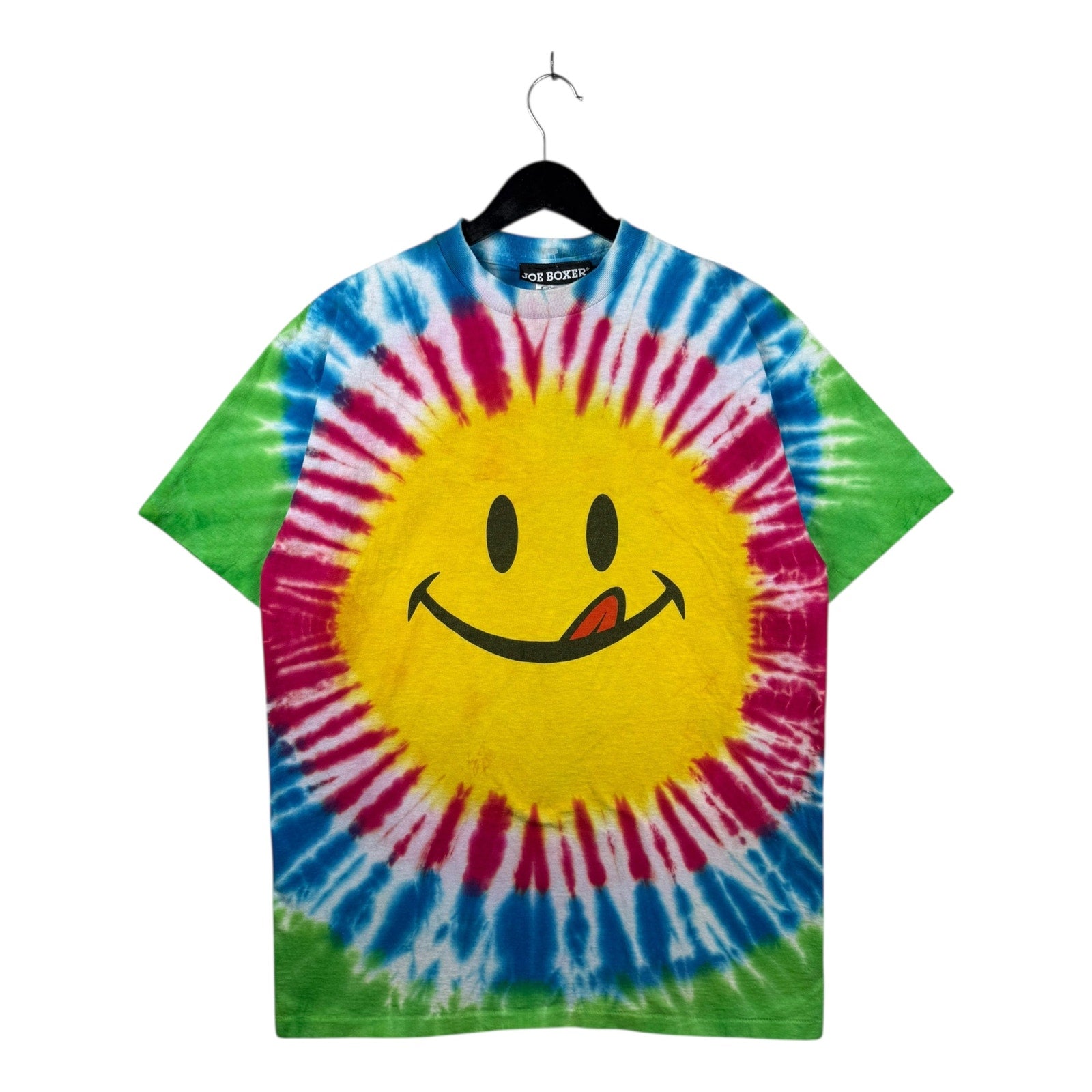 Vintage Smiley Face 90s Graphic Tie Dye T-Shirt