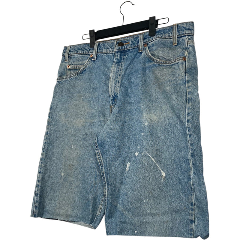 Vintage Levi's 550 Denim Cut Off Shorts 36