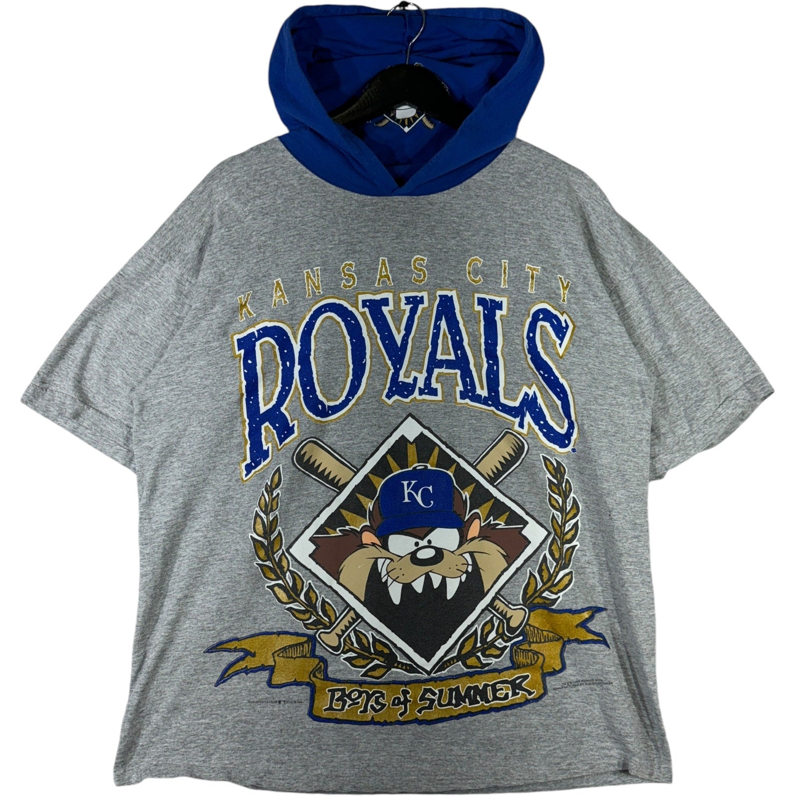 Vintage Kansas City Royals Taz Looney Tunes Shirt Hoodie