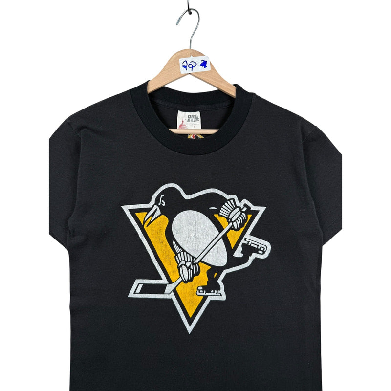 Vintage NHL Pittsburgh Penguins Hockey Short Sleeve T-Shirt