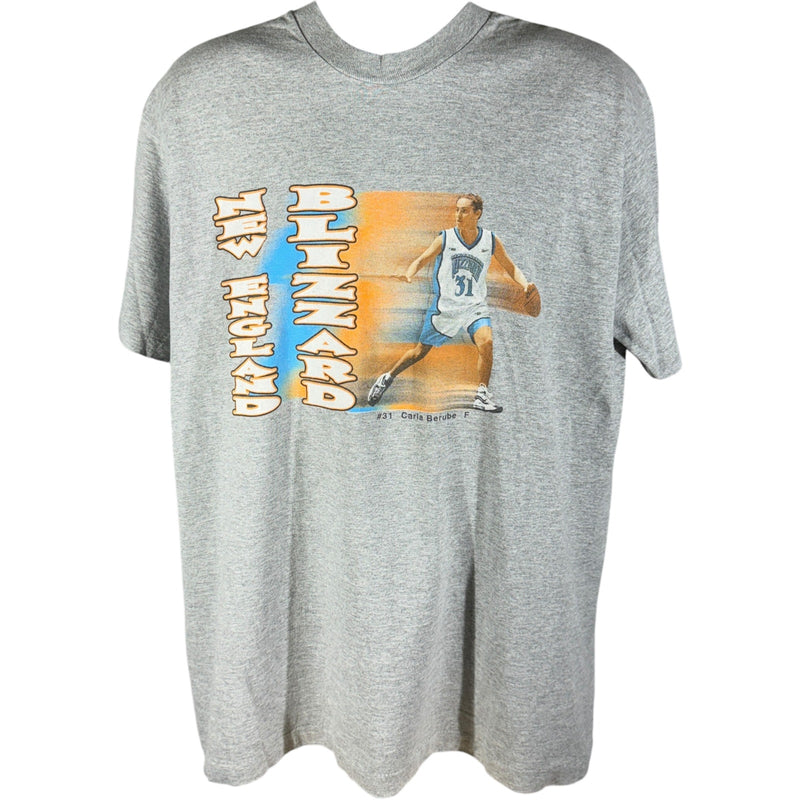 Vintage New England Blizzard WNBA Spellout Tee 90s