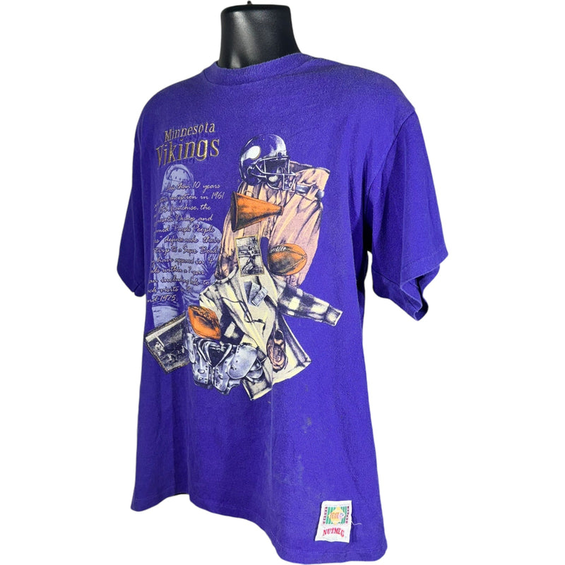 Vintage Nutmeg Minnesota Vikings NFL Tee