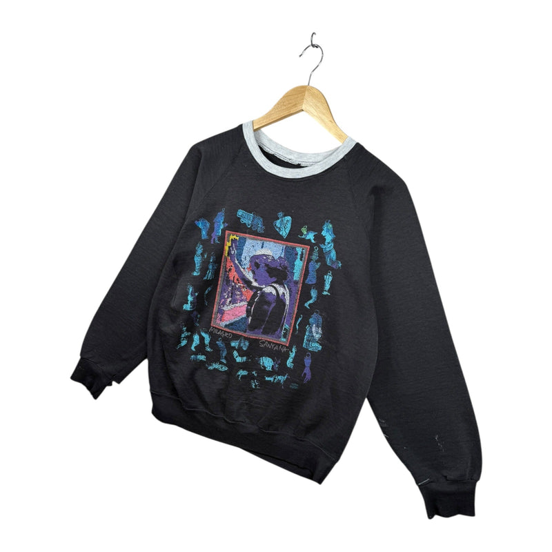 Vintage Carlos Santana Milagro Graphic Crewneck