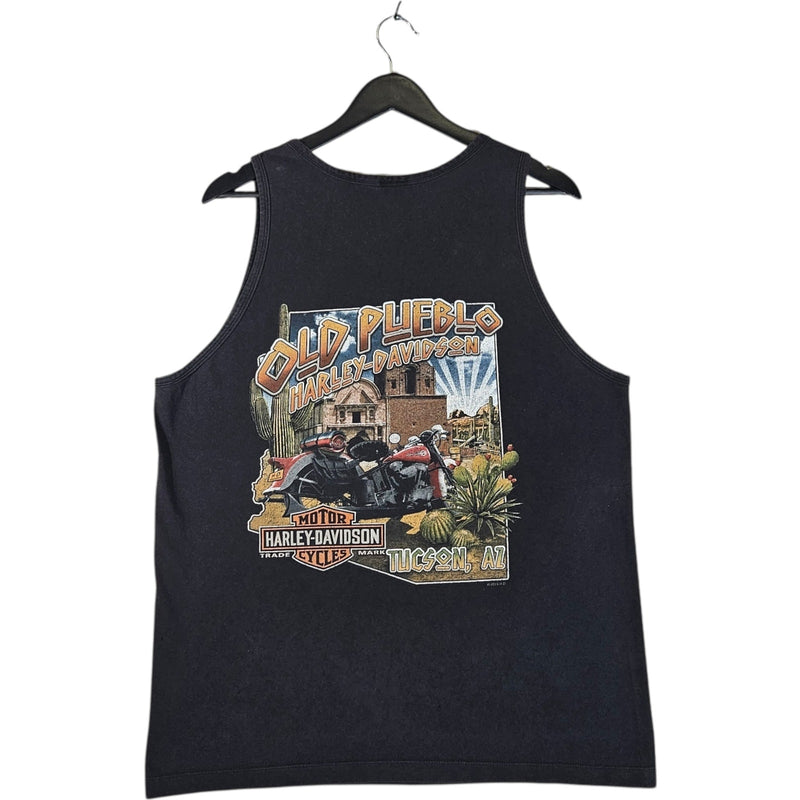 Vintage Harley Davidson Old Pueblo Tucson AZ Tank Top