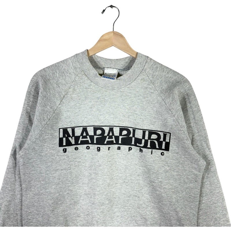 Vintagem Napapijri Geographic Crewneck