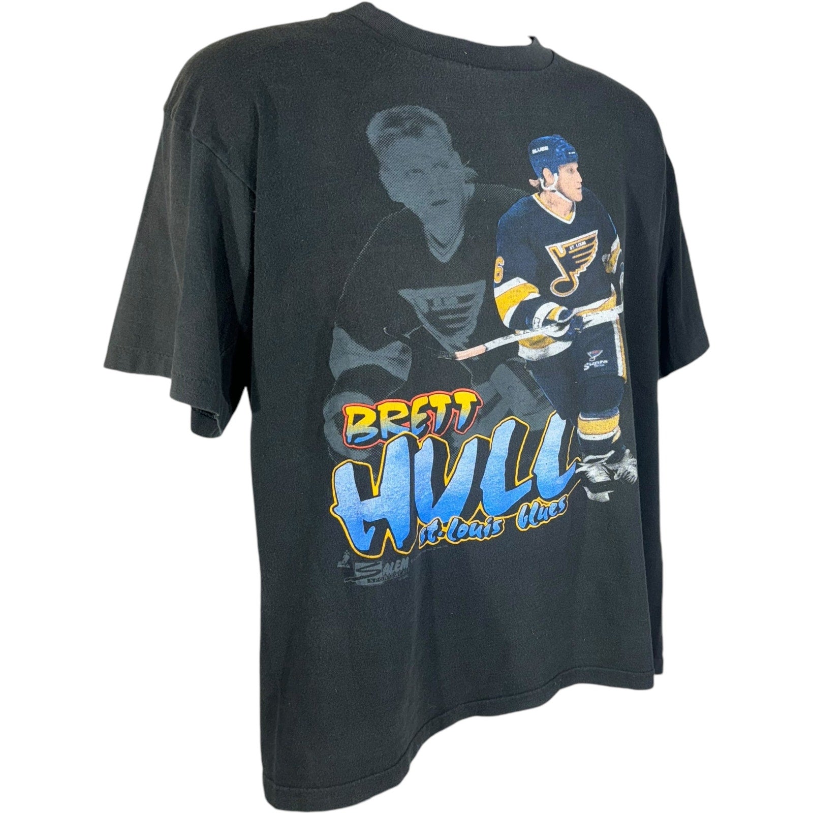 Vintage St. Louis Blues Brett Hull Player Tee