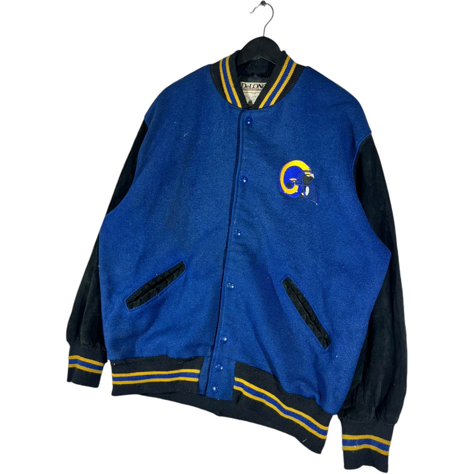 Vintage St. Louis Rams NFL Wool Varsity Jacket