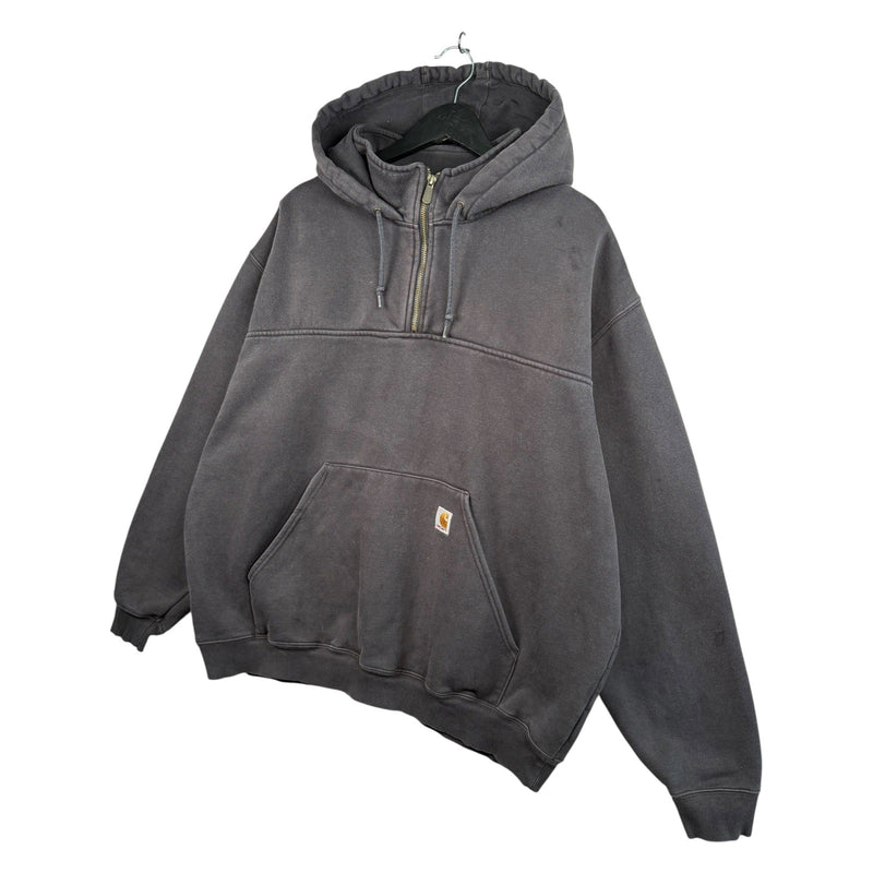 Vintage Carhartt 1/4 Zip Pullover Hoodie