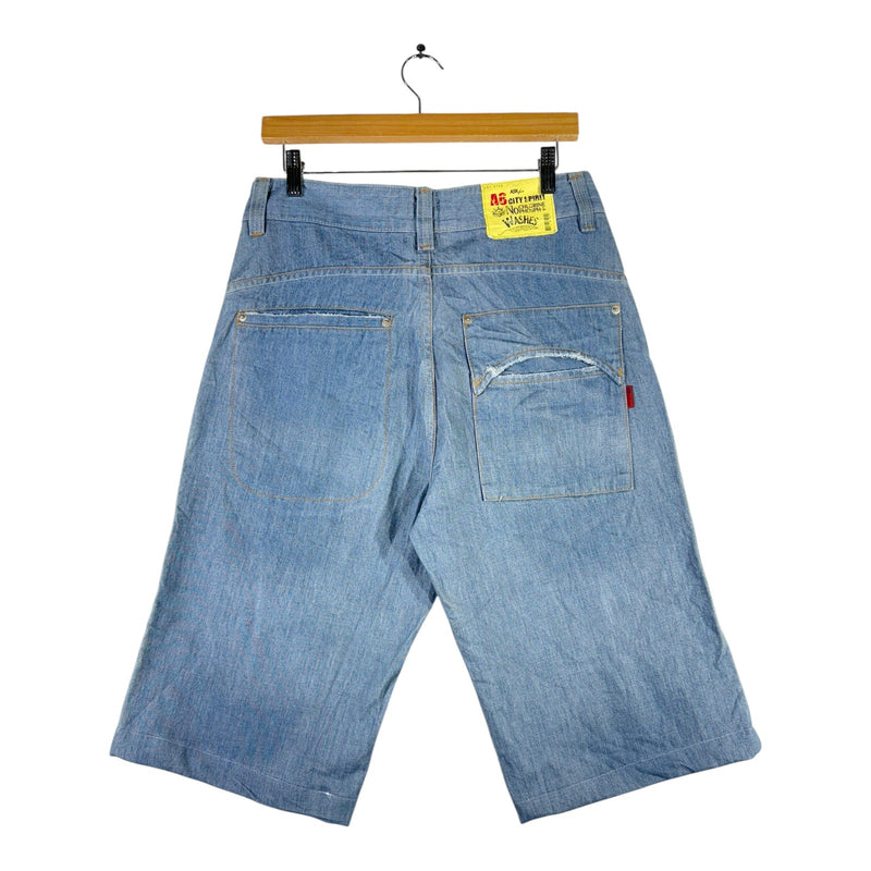 Vintage A6 City Spirit Denim Shorts 32