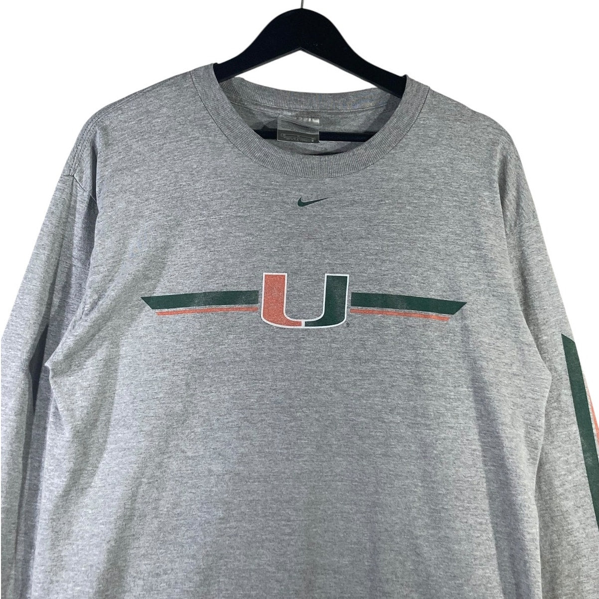 Vintage Nike Miami Hurricanes NCAA Long Sleeve