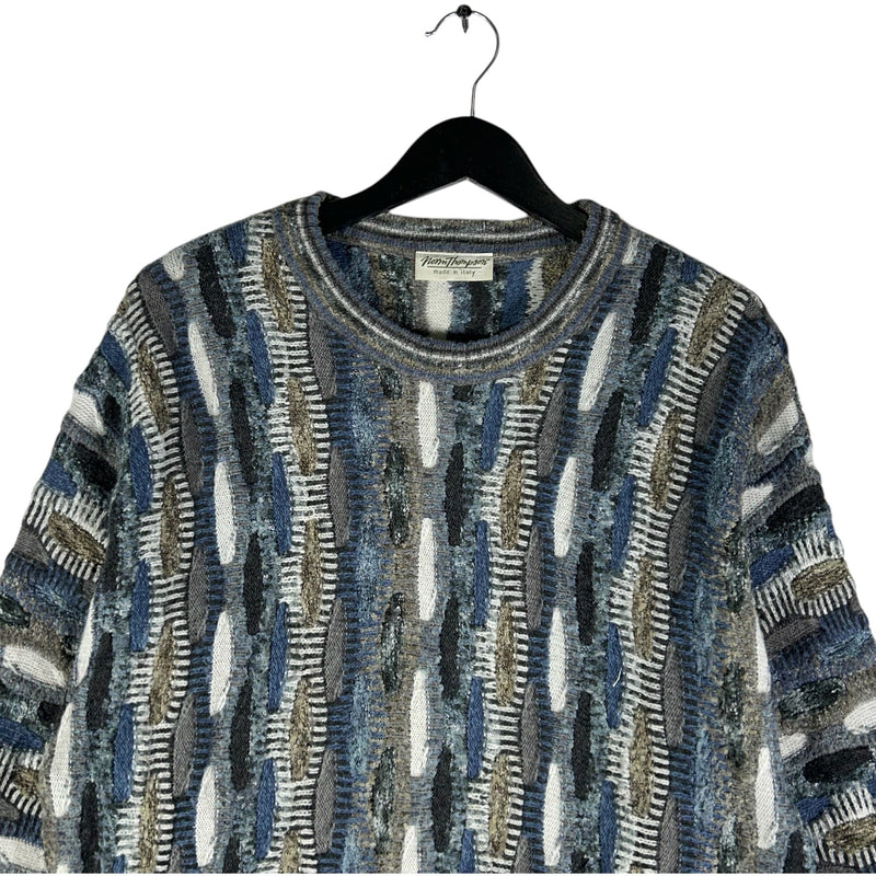 Vintage Norm Thompson 3D Knit Pullover Sweater