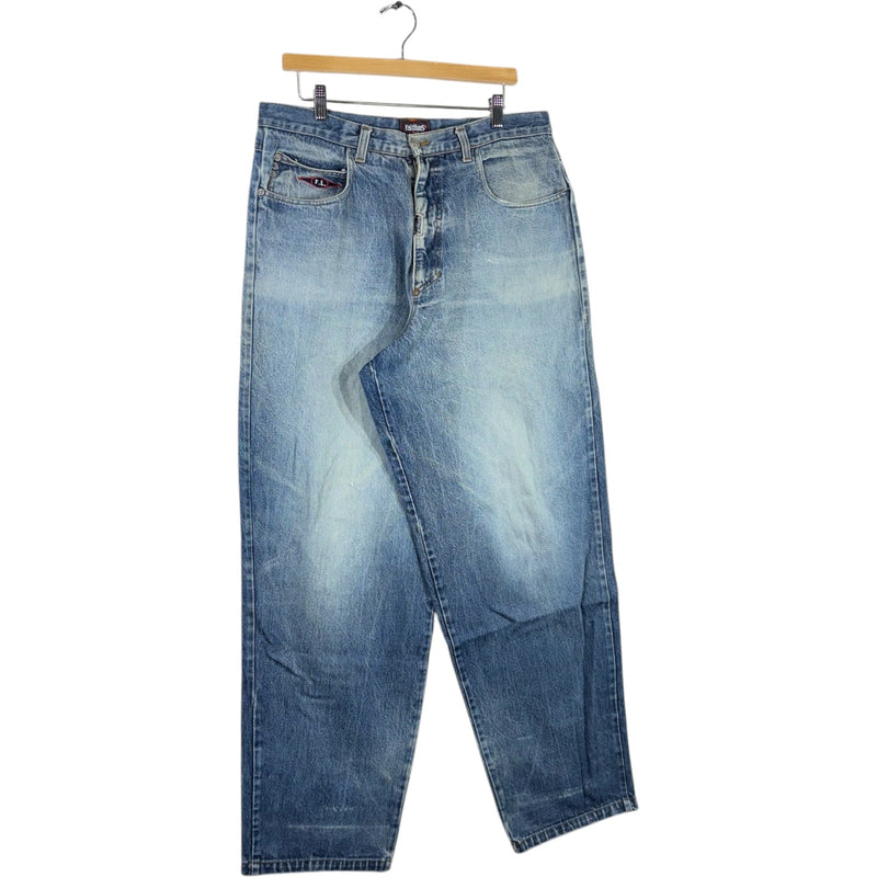 Vintage Faithless Wide Leg Denim Jeans 36x33