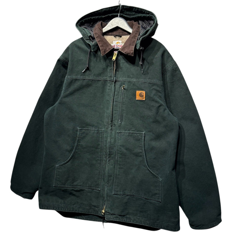 Vintage Carhartt C61 Sherpa Lined Barn Workwear Jacket