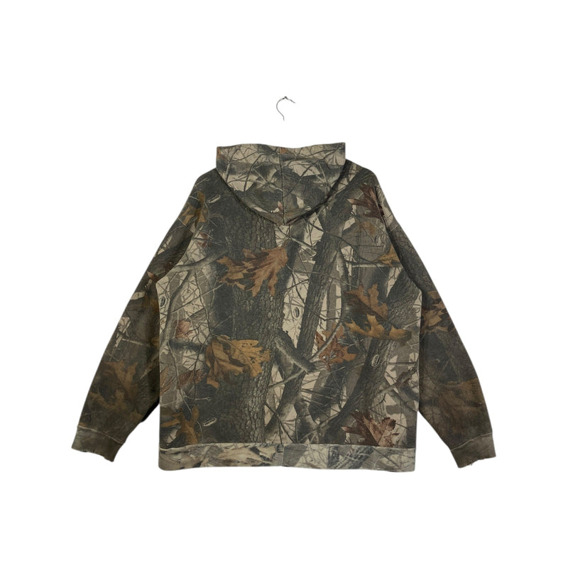 Vintage Real Tree Full Zip Hoodie