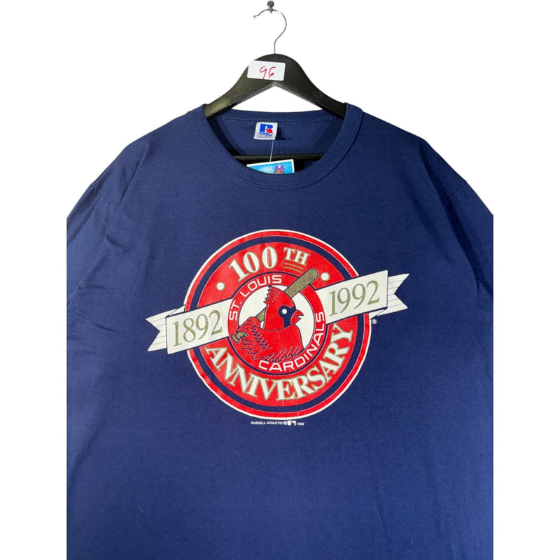 Vintage St. Louis Cardinals 100th Anniversary MLB T-Shirt