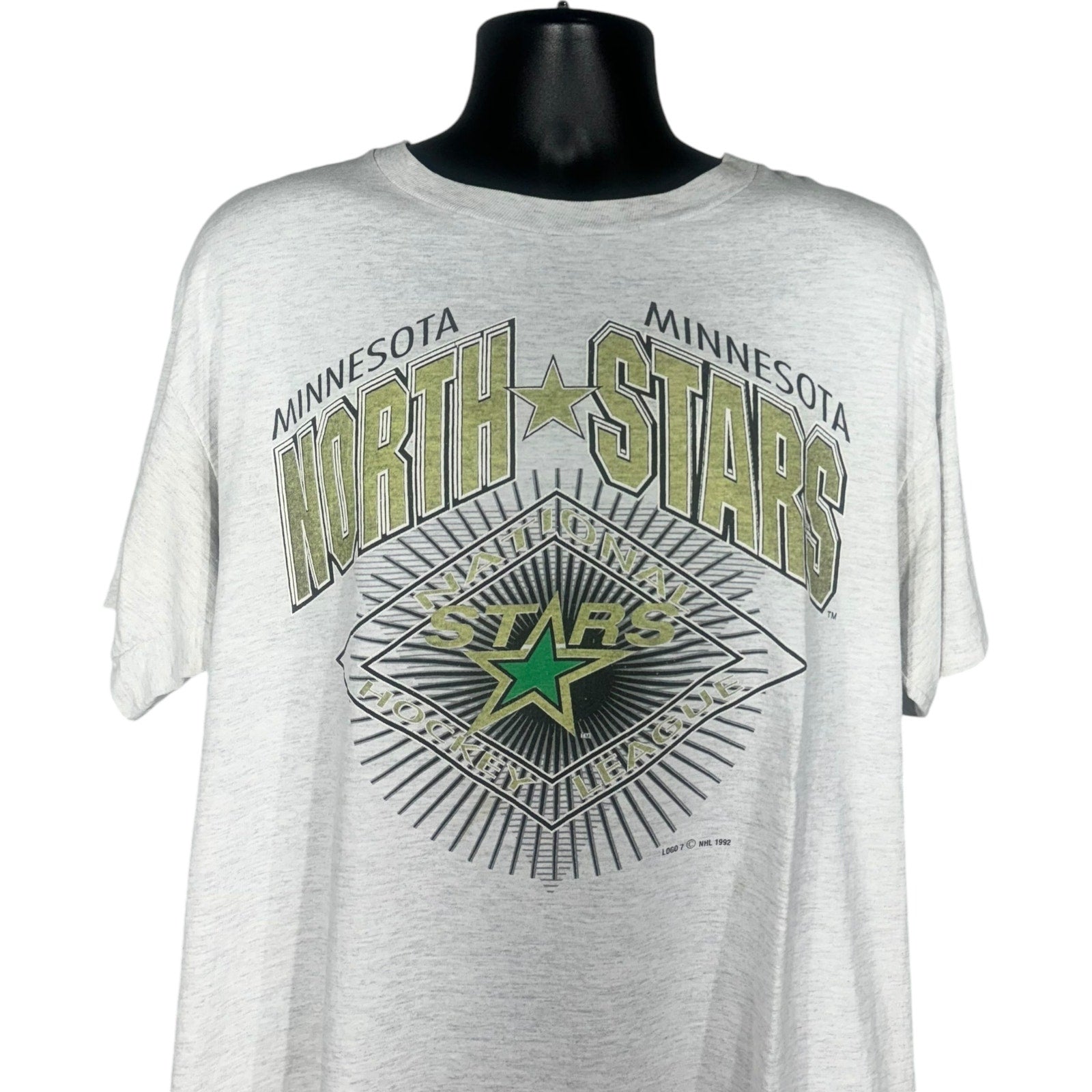 Vintage Logo 7 Dallas Stars NHL Tee