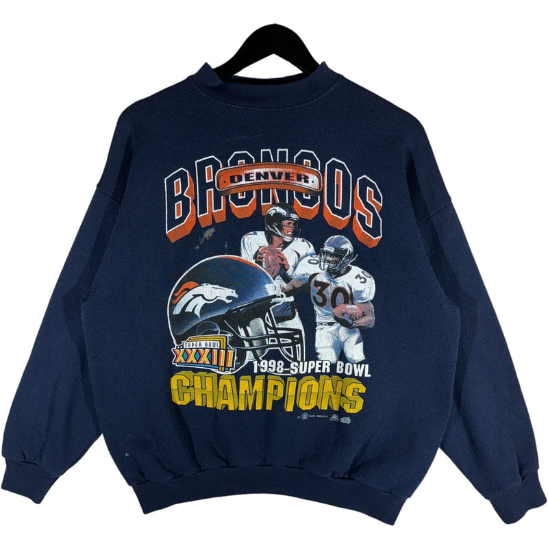 Vintage Denver Broncos Super Bowl Champions Crewneck 1998