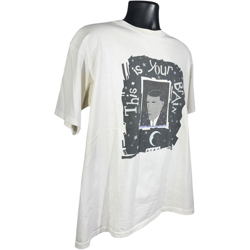 Vintage IBM "This Is Your Brain" Art Tee
