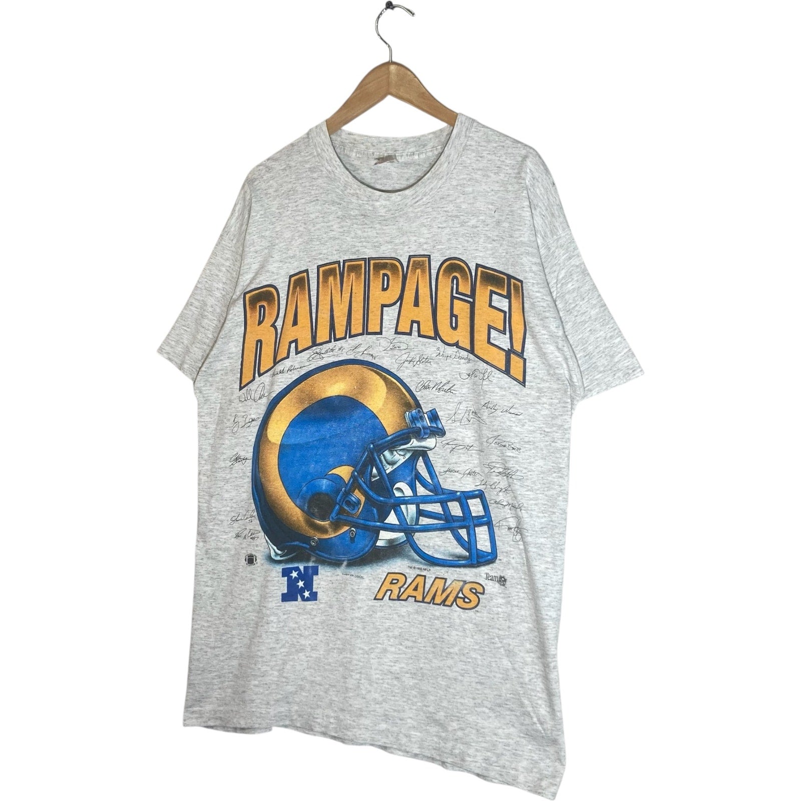 Vintage St Louis Rams "Rampage" Tee