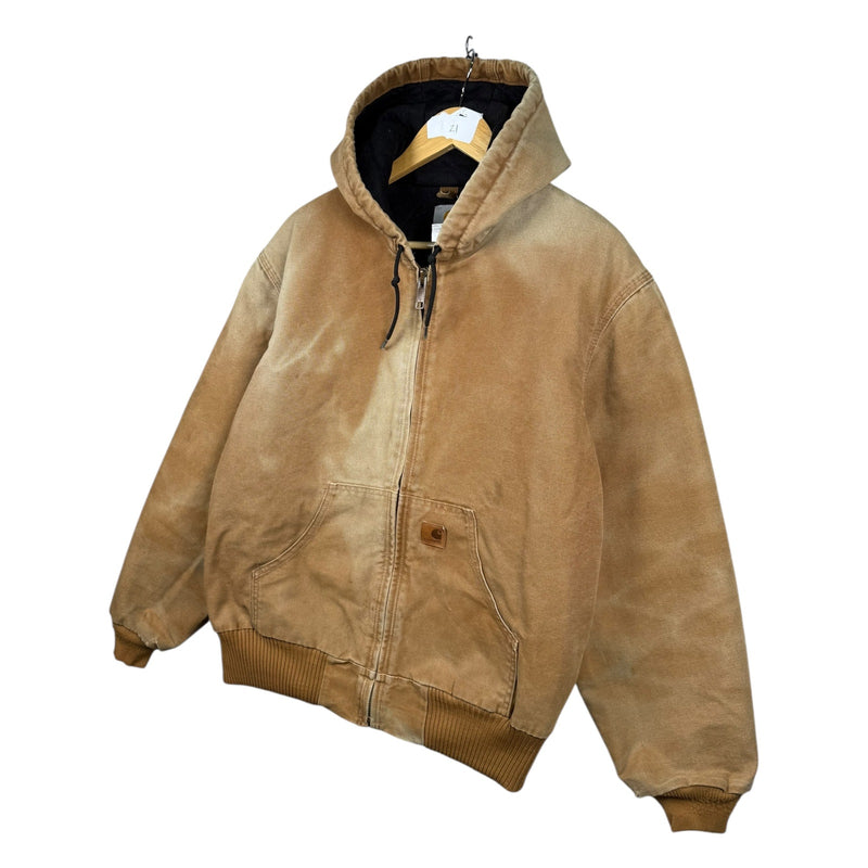 Vintage Carhartt Active Washed Full Zip Hoodie