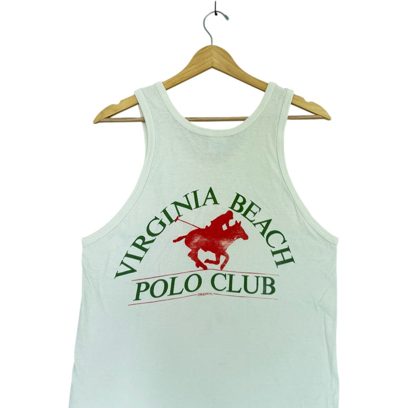 Vintage Virginia Beach Polo Club Tank Top
