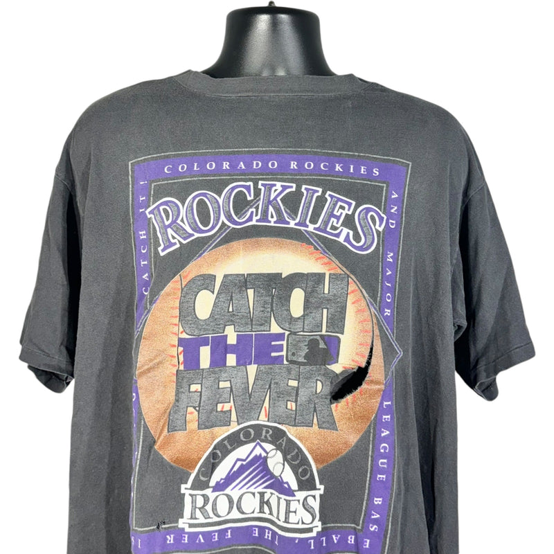 Vintage Colorado Rockies "Catch The Fever" Tee