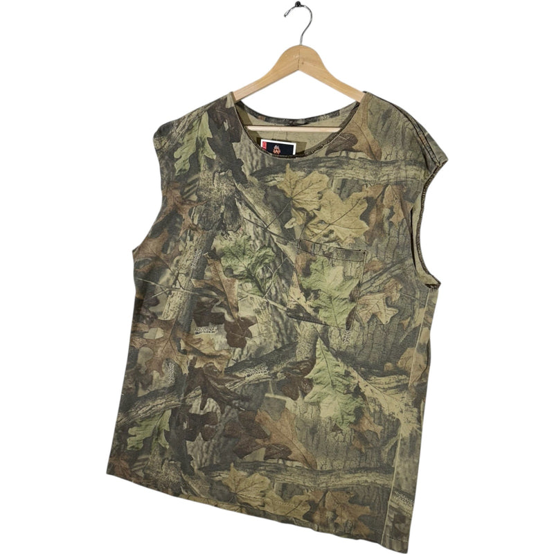 Vintage Tree Camo Pocket Tank Top