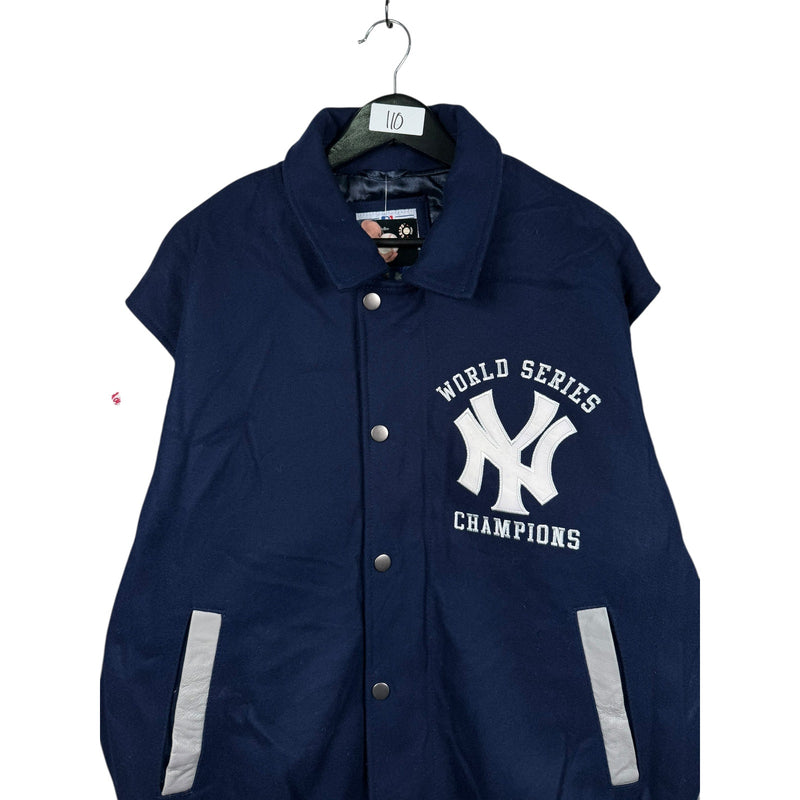 Vintage New York Yankees MLB World Series Varsity Jacket
