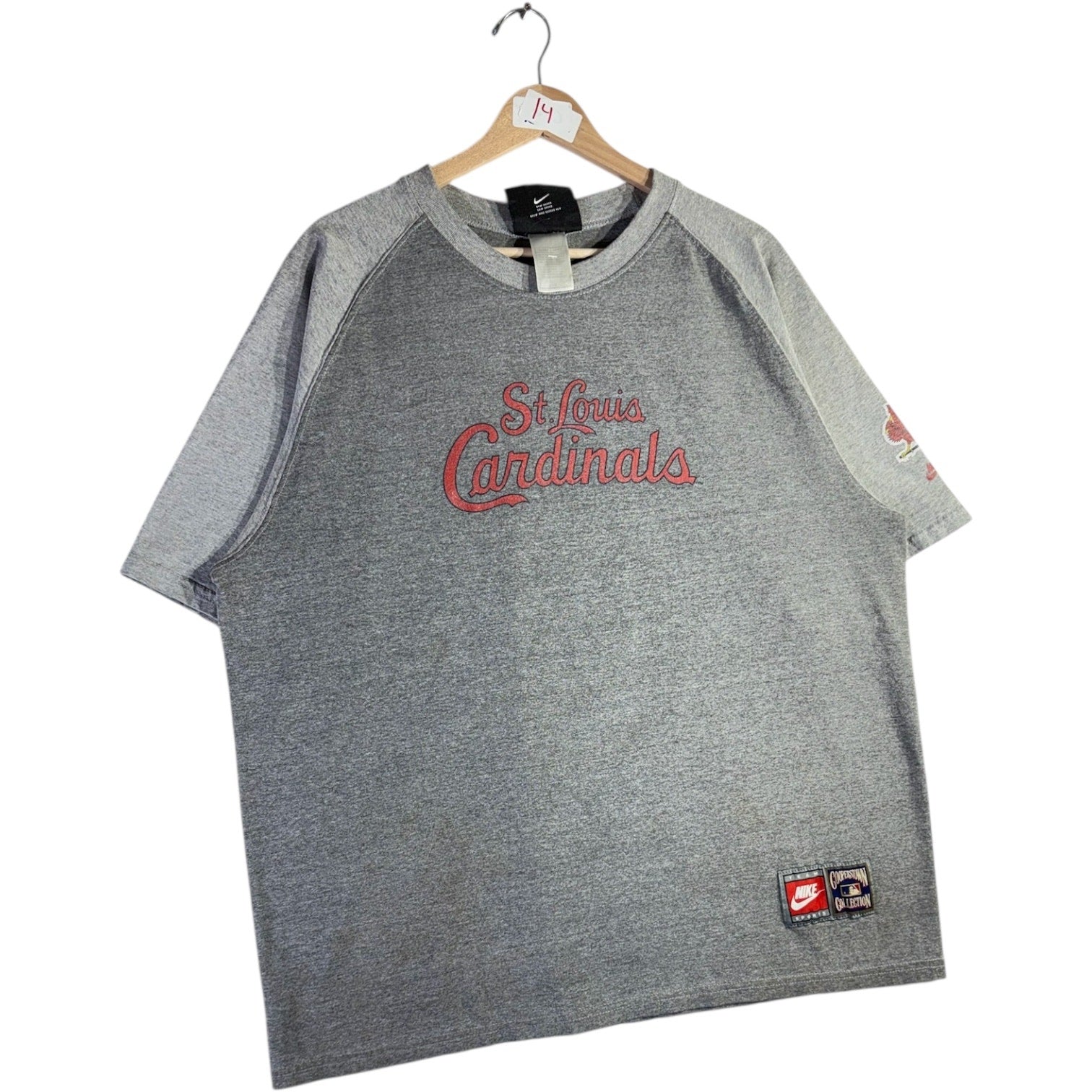 Vintage Nike St. Louis Cardinals MLB Raglan T-Shirt