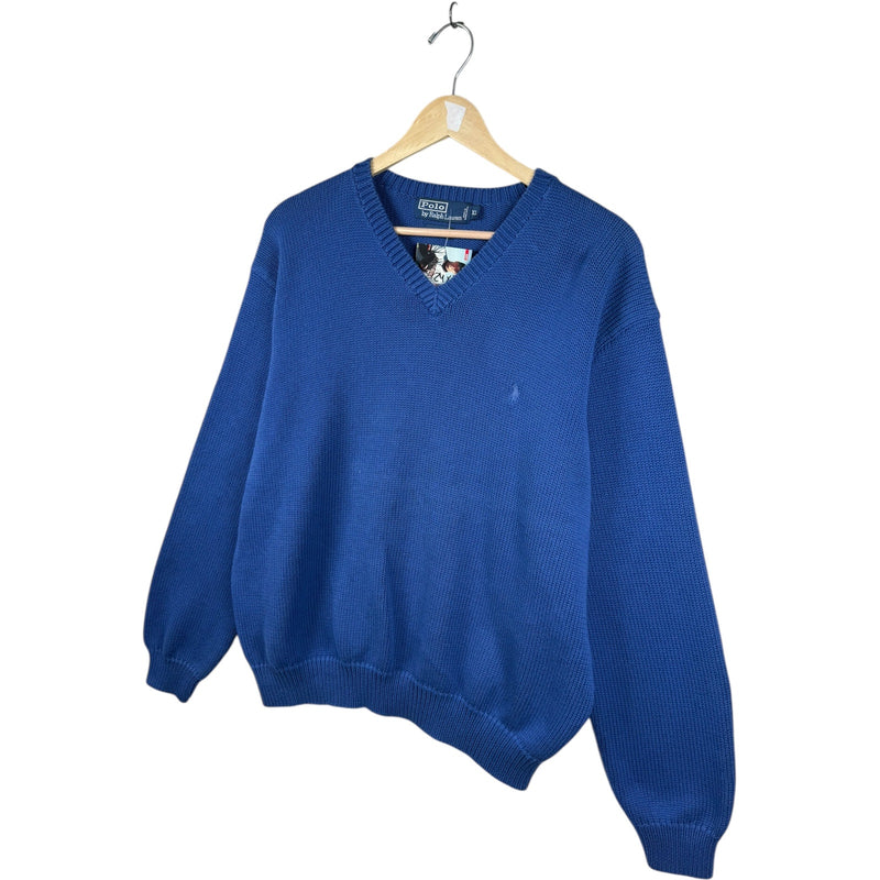 Vintage Polo Ralph Lauren V-Neck Knit Sweater