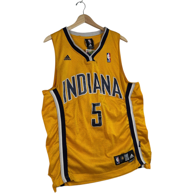Vintage Adidas Indiana Pacers TJ Ford #5 NBA Jersey