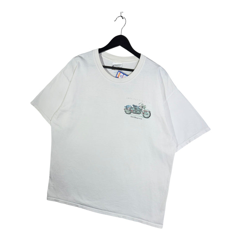 Vintage Walt Disney World American Classic Motorcycle T-Shirt
