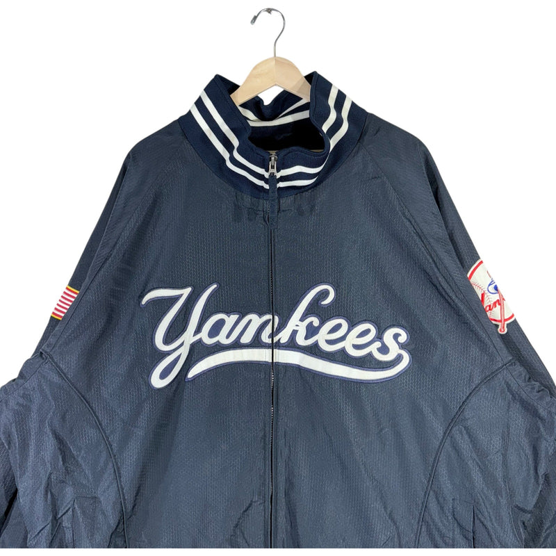 Vintage New York Yankees Spellout Full Zip MLB Jacket