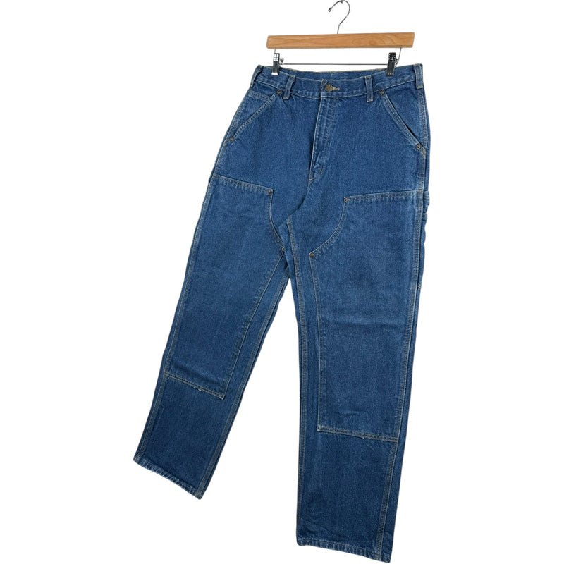 Vintage Carhartt Double Knee Denim Jeans 34 x 32