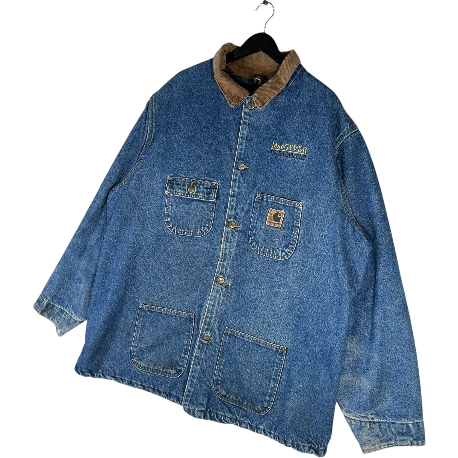 Vintage Carhartt Denim Workwear Jacket