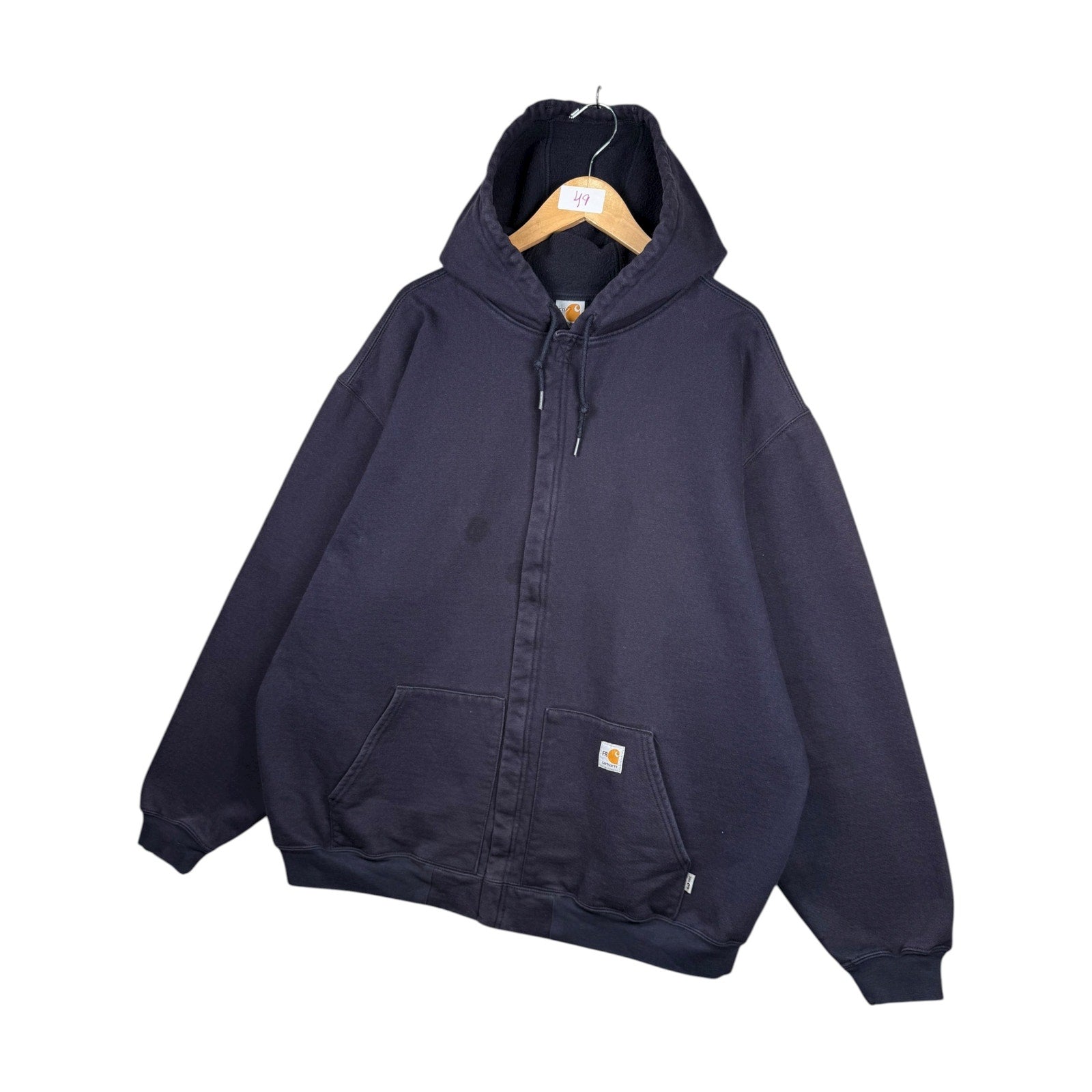 Vintage Carhartt Draw String Full Zip Hoodie