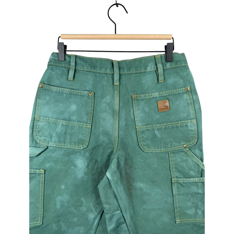 Vintage Carhartt Double Knee Carpenter Cargo Cut-out Shorts 32