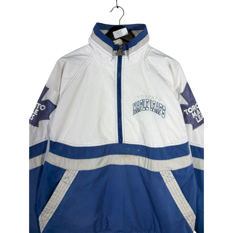 Vintage NHL Maple Leafs Toronto Hockey Anorak Jacket