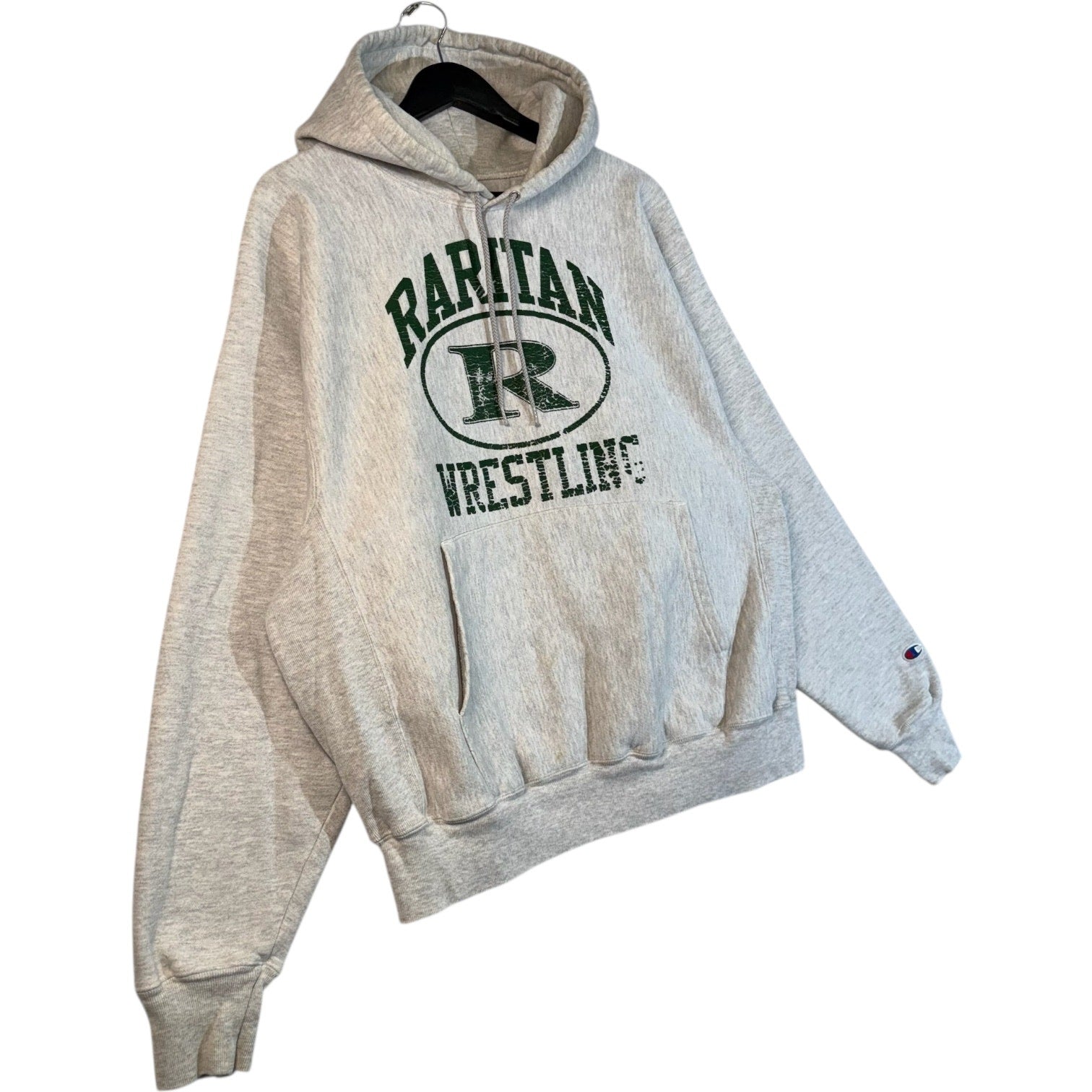 Vintage Champion Reverse Weave Raritan Wrestling Hoodie