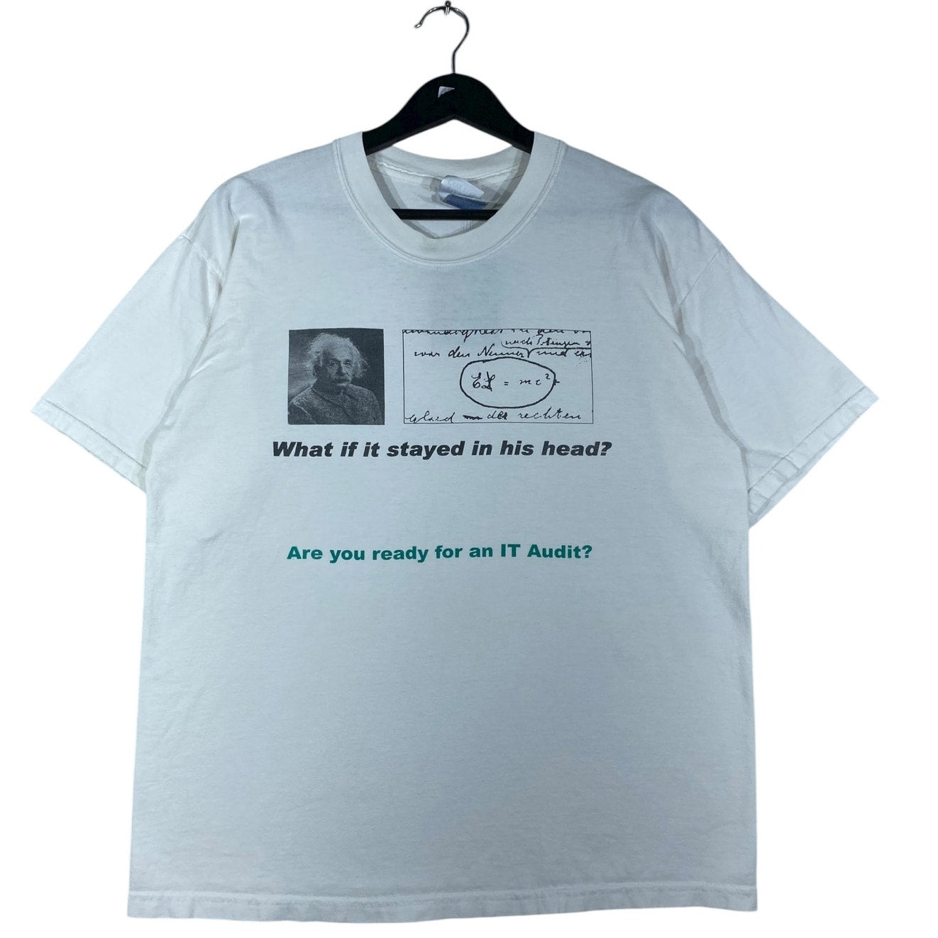 Vintage Albert Einstein IT Audit T-Shirt