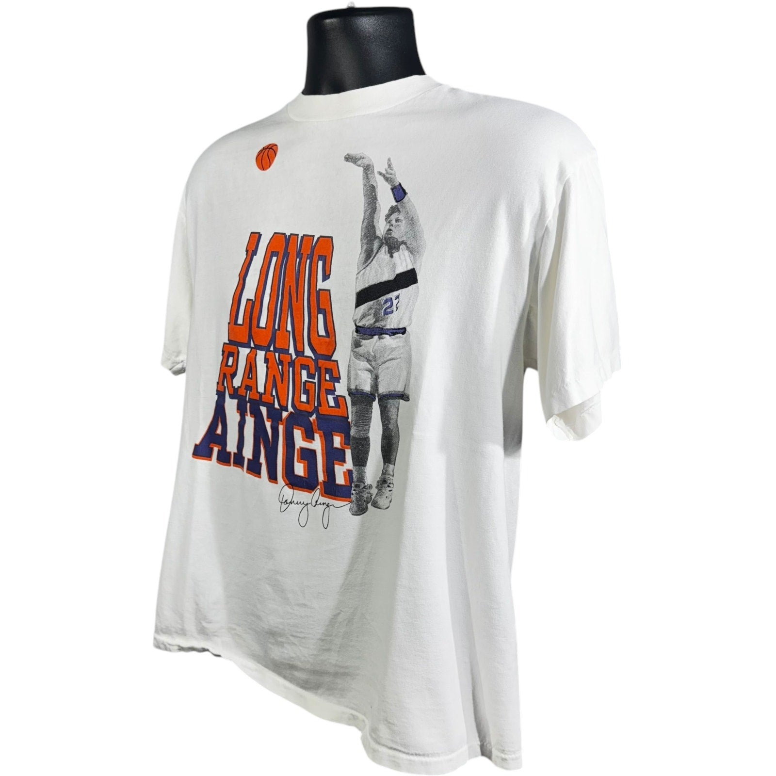 Vintage "Long Range Ainge" Danny Ainge NBA Tee