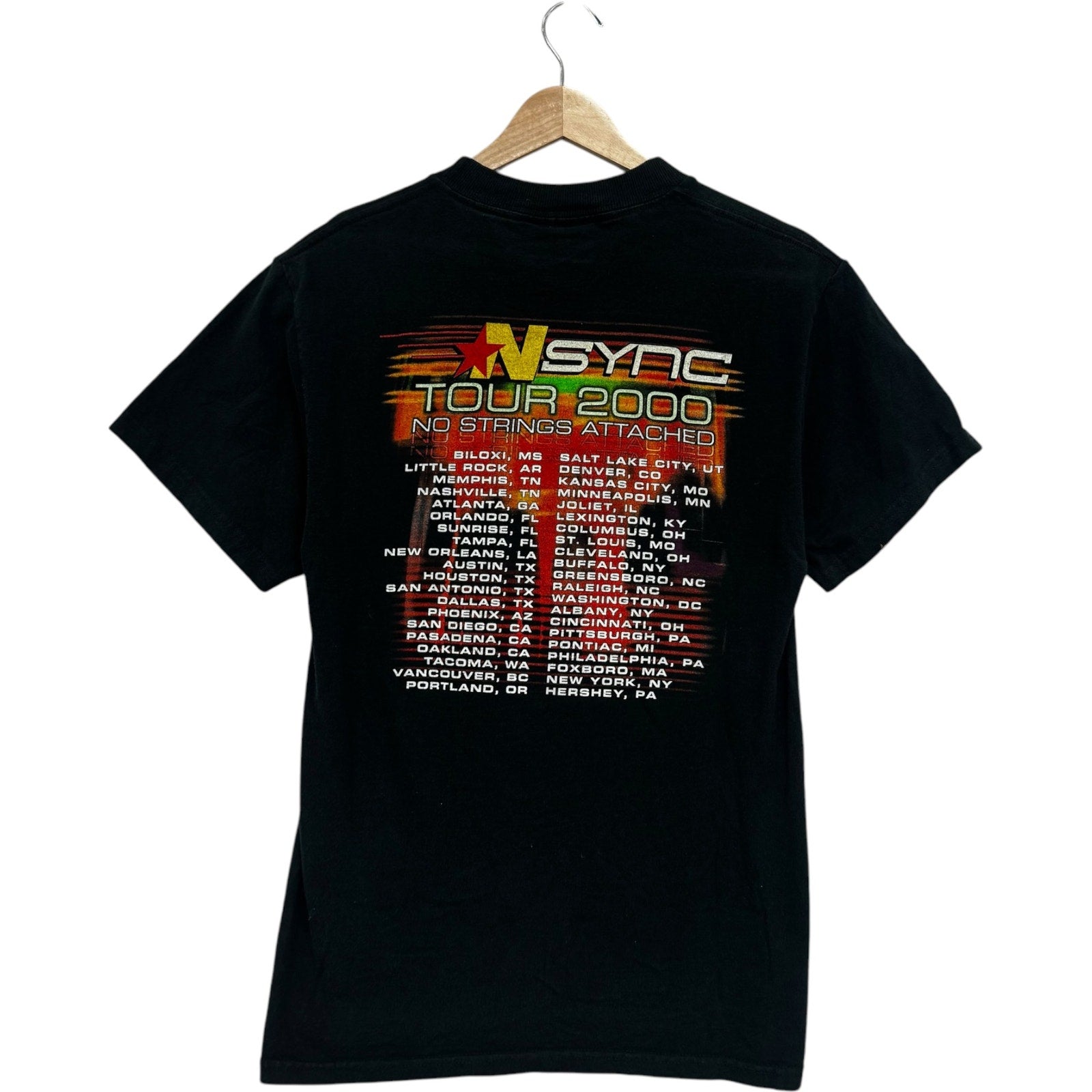 Vintage NSYNC No Strings Attached Tour Tee 2000