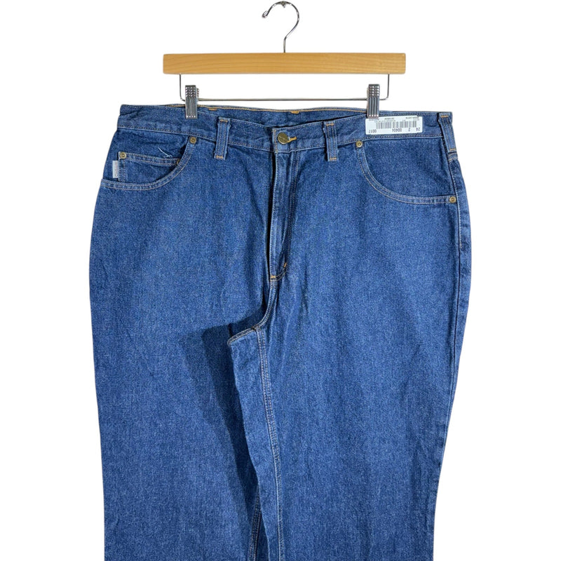 Vintage Carhartt Straight Leg Denim Jeans 38x30
