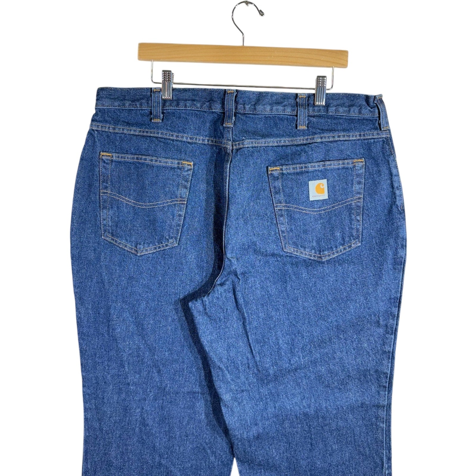 Vintage Carhartt Straight Leg Denim Jeans 38x30