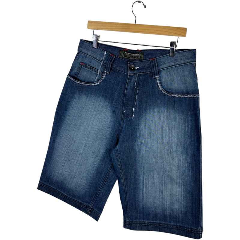 Vintage Y2K South Pole Denim Shorts 34x13